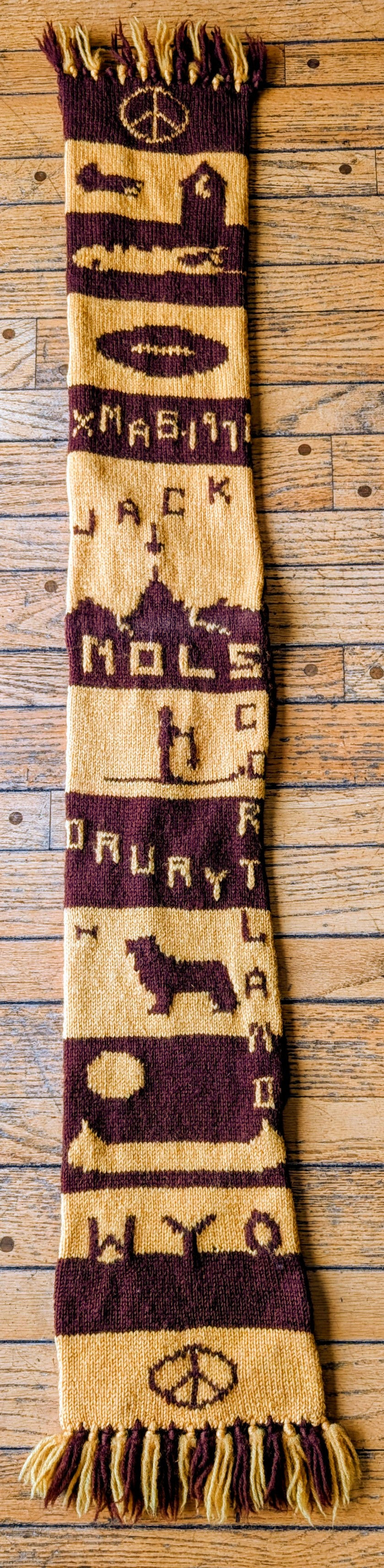 A scarf full of stories