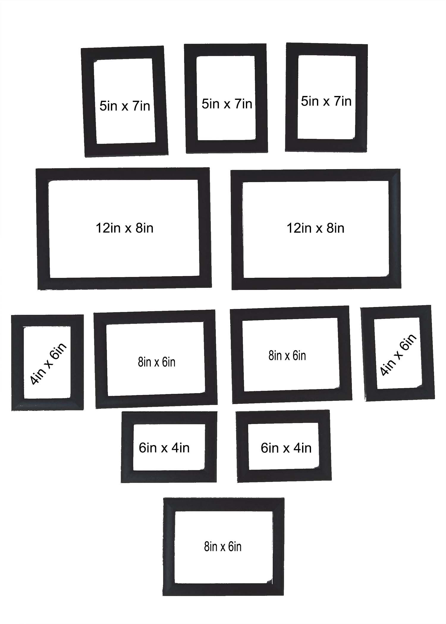 Collage Frames (set of 12)