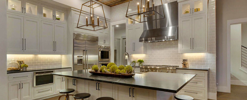 Remodeled Kitchen With Subway Tile