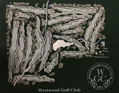 Westwood Golf Club Course Map