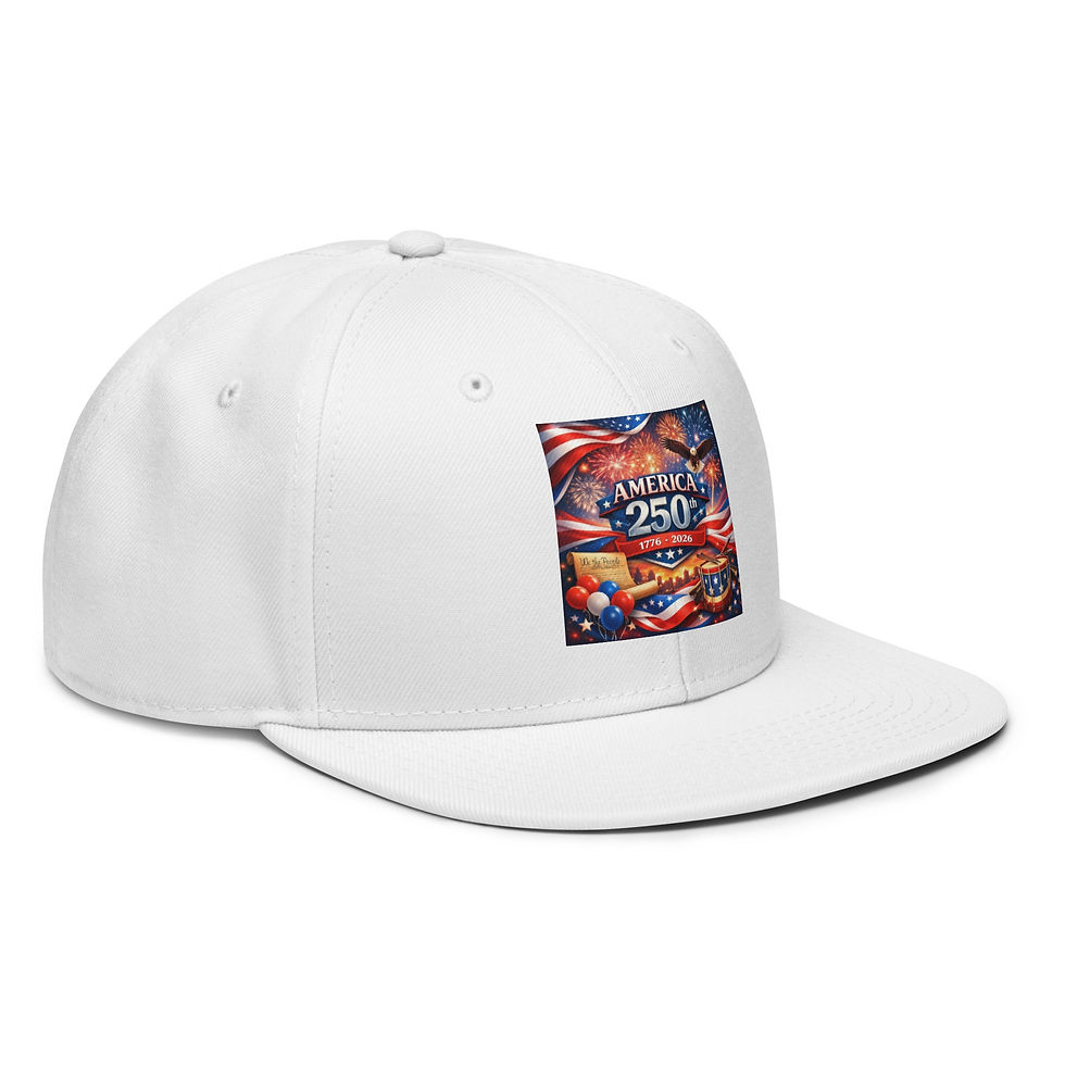Thumbnail: 1776-2026 - Snapback Hat