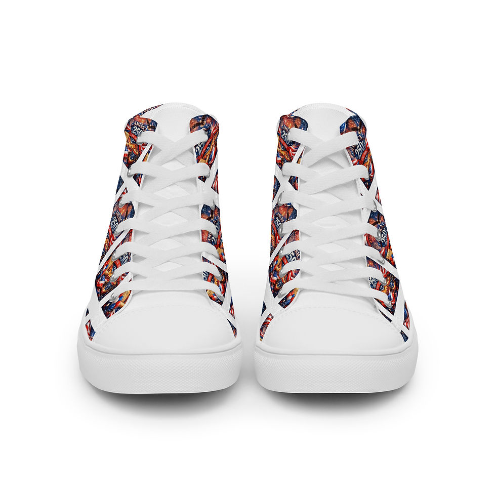 Thumbnail: 1776-2026 - Women’s high top canvas shoes