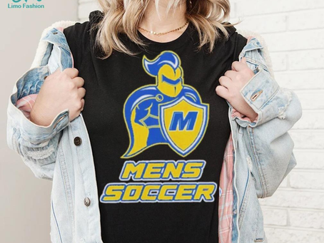 Official madonna University Mens Soccer New Era Performance Tee Shirt