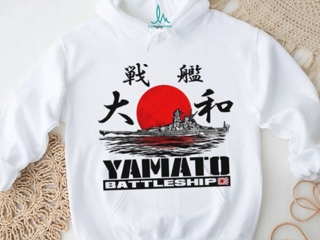 Yumato Battleship Japan sunset shirt