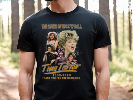 The Queen Of Rock ‘N’ Roll Tina Turner 1939 – 2023 Thank You For The Memories T Shirt