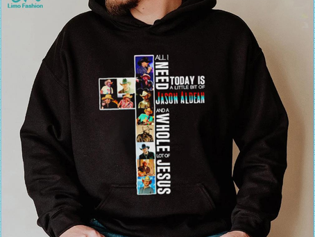 All I need today is a little bit of Jason Aldean and a whole lot of Jesus shirt