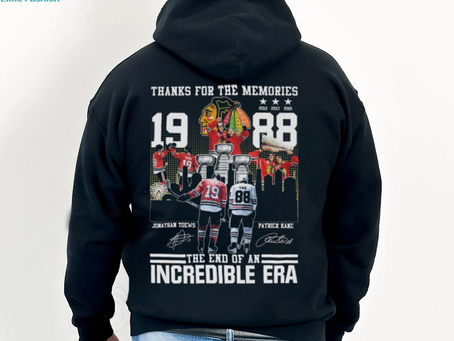Original Thanks For The Memories Jonathan Toews And Patrick Kane The End Of An Incredible Era Signat