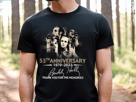 Brian Eno 53th Anniversary 1970 2023 Thank You For The Memories T Shirt