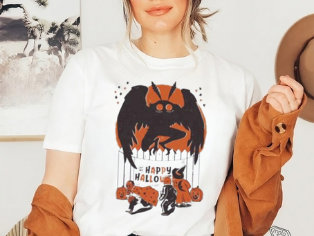 Mothman’S Happy Halloween Shirt