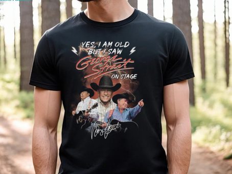 Yes I’m Old But I Saw George Strait On Stage Unisex T Shirt