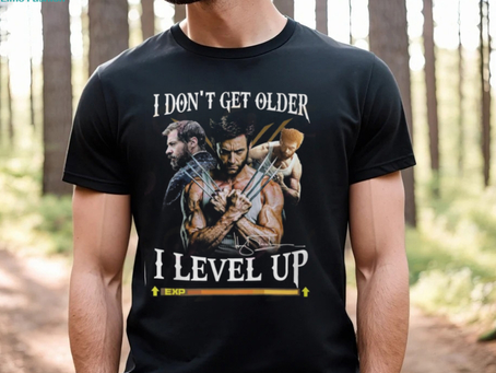 The Wolverine I Don’t Get Older I Level Up T Shirt
