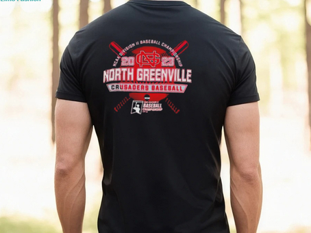 2023 NCAA Division II Baseball Championship North Greenville Crusaders Baseball shirt