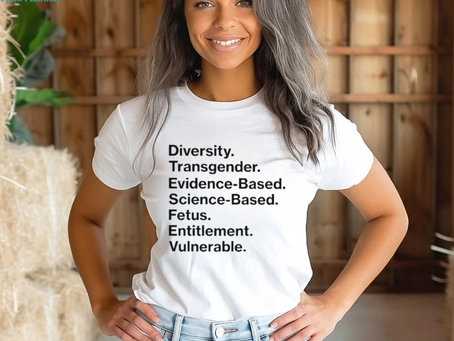 Diversity Transgender Evidence based Science based Fetus Entitlement Vulnerable Shirt