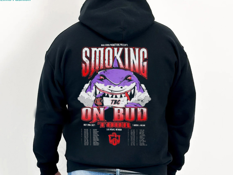 Man Down Promototions Presents Smoking On Bud 2023 Tour shirt