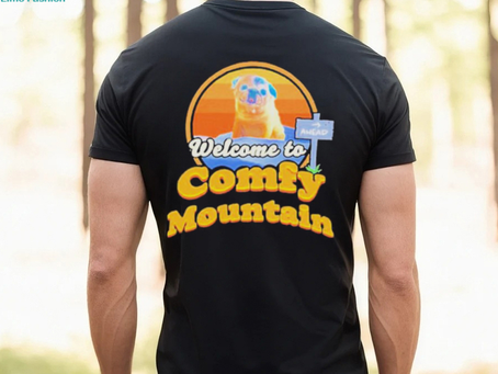 Welcome to comfy mountain shirt
