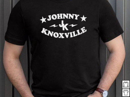 Johnny Knoxville jk star text shirt