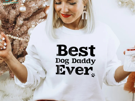 Mens Best Dog Dad Ever Father’s Day For Dog Lovers Shirt