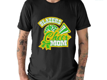 Official Blazers Cheer Mom Shirt