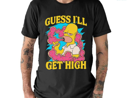 Simpson Guess I’ll Get High Shirt
