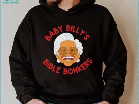 Baby Billy Bible Bonkers Tee Shirts SadiesStudioOfStuff