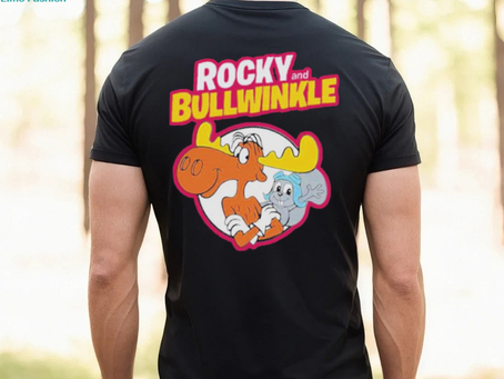 Cute Love Rocky And Bullwinkle shirt