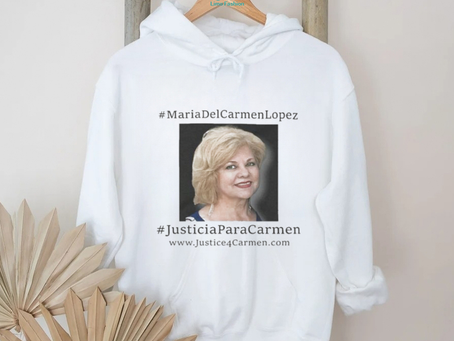 Official Jose Antonio Lopez Maria Del Carmen Lopez Justicia Para Carmen shirt