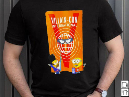 Villain con international Minion shirt
