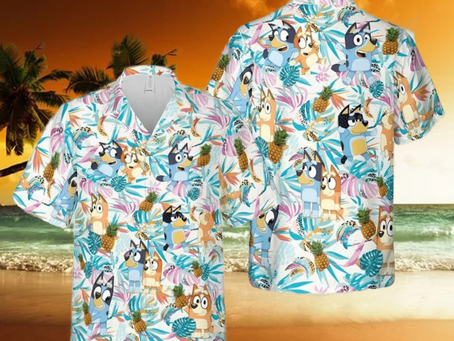 BlueyDad Hawaiian shirt