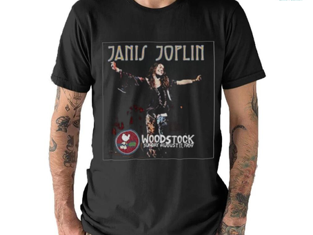 Wood Stock Janis Joplin Shirt