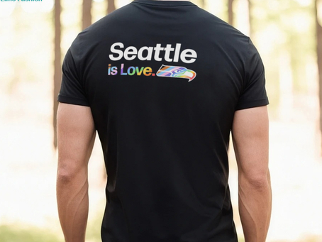 Seattle Seahawks is love city pride team logo shirt