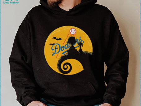 Charlie Brown and Snoopy Moon Los Angeles Dodgers Halloween 2023 shirt