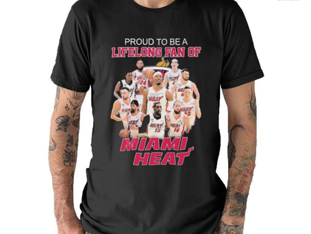 Proud To Be A Lifelong Fan Of Miami Heat 2023 Signatures Shirt