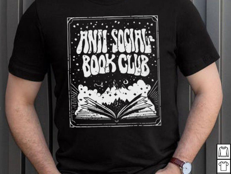 Anti Social Book Club Book Lovers Classic T Shirt