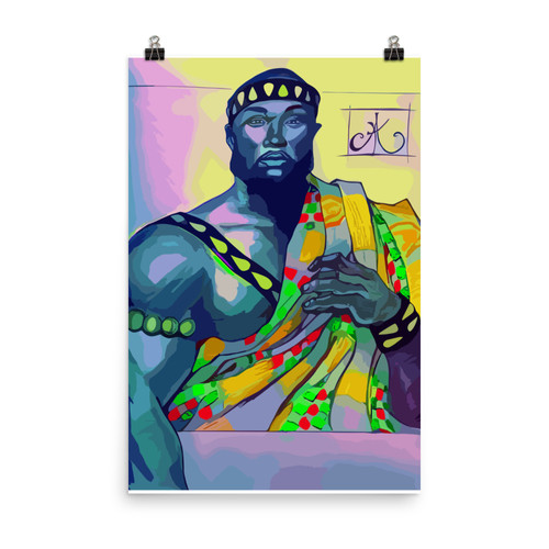 King - Art Print | Art-Fro Kreationz