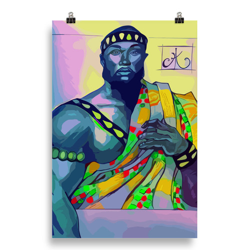 King - Art Print | Art-Fro Kreationz
