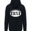 Miniature : Sweat capuche noir unisexe