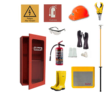Kit de seguridad para subestación eléctrica 
