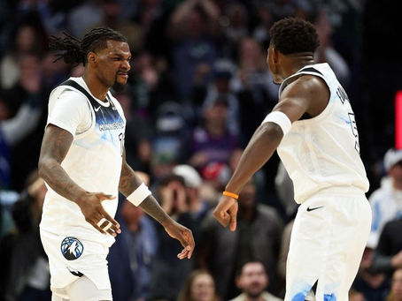 Timberwolves stun Thunder, Warriors hold off Rockets 