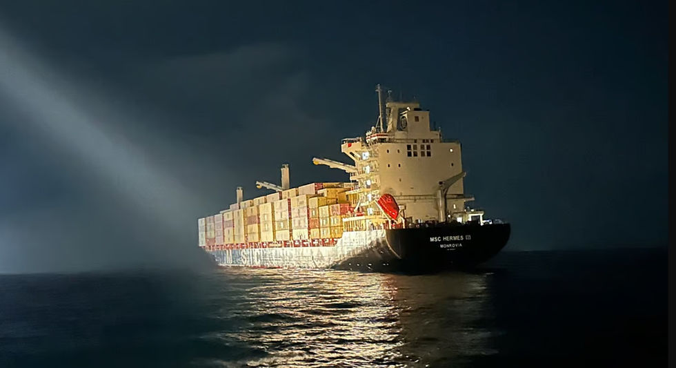 Mystery Deepens Around MSC Boxship After Vietnam Reports Medical Evacuation