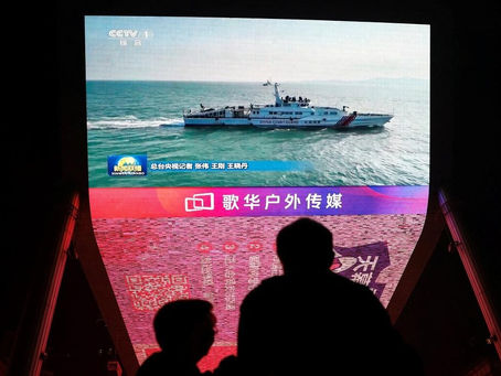 China to carry out live firing operation in Taiwan Strait