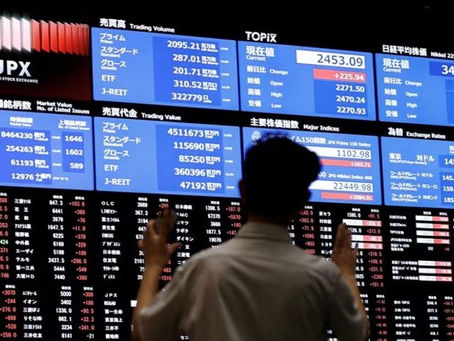 Global stocks rally on Ukraine peace hopes, bonds sell off