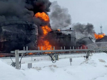 Ukraine drones target refinery, power plants in Moscow