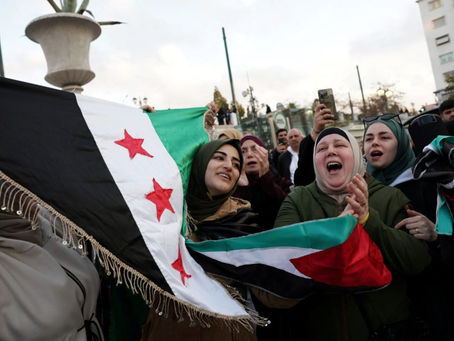 Syrians celebrate end of Assad regime