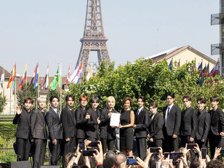 Seventeen becomes Unesco's first goodwill ambassador for youth