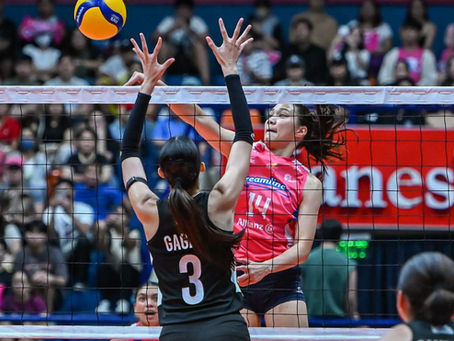 Creamline brushes off flat start to repel ZUS Coffee in four sets