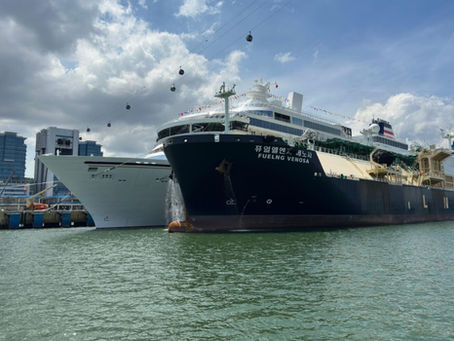 Japan’s ‘largest’ cruise ship receives LNG in inaugural bunkering operation