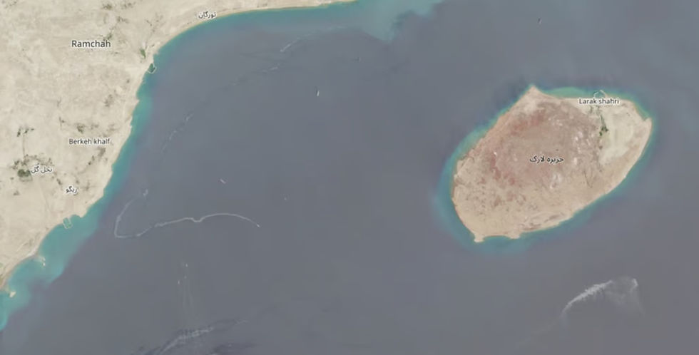 Two Tankers Spill Oil off the Coast of Iran