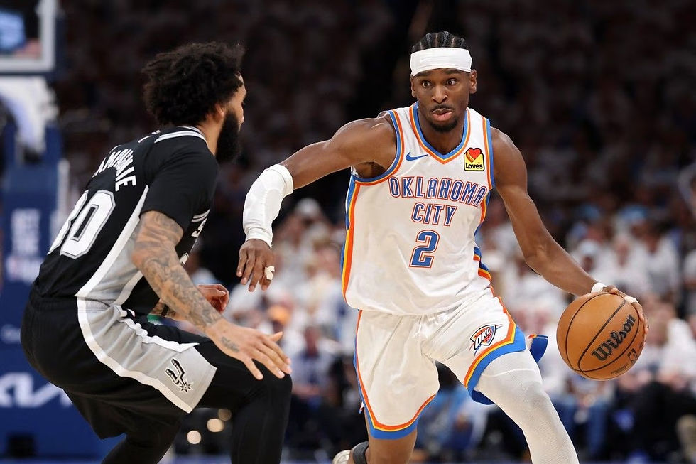 NBA: Gilgeous-Alexander, Thunder down Spurs to take 3-2 series lead