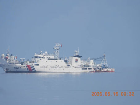 PCG challenges Chinese research vessel off Pag-asa Island