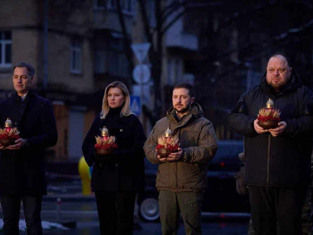 ‘We cannot be broken’, Zelensky vows on anniversary of Stalin famine